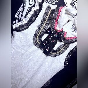 Vintage-Inspired White Lace Dress – Elegant & Feminine